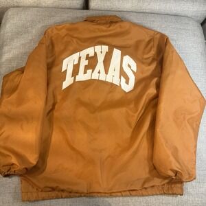 Vintage University of Texas Longhorns Howe Athletic  Jacket Large